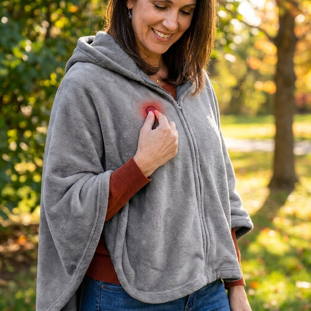The Snuggly™ Original Heated Blanket Jacket