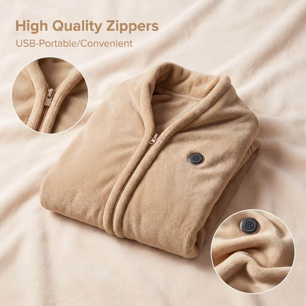 The Snuggly™ Original Heated Blanket Jacket